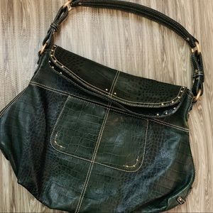 Maxx New York Leather Hobo Bag
